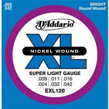 سیم گیتار الکتریک داداریو مدل EXL120 DAddario EXL120 Electric Guitar String